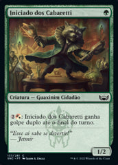 Iniciado dos Cabaretti / Cabaretti Initiate - Magic: The Gathering - MoxLand