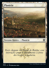 Planície / Plains - Magic: The Gathering - MoxLand