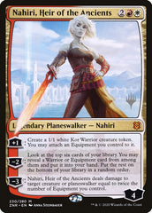 Nahiri, Herdeira dos Antigos / Nahiri, Heir of the Ancients - Magic: The Gathering - MoxLand