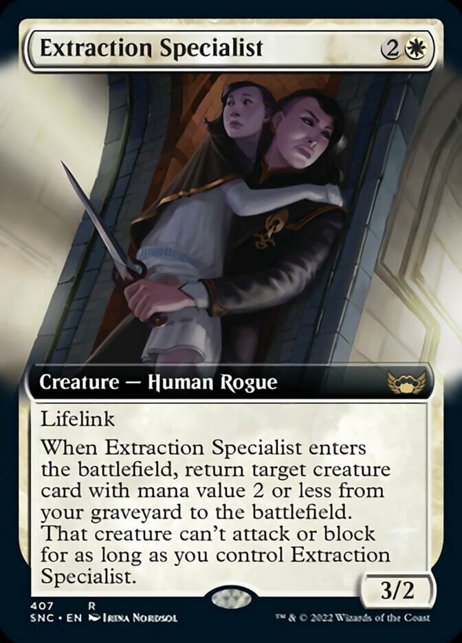 Especialista em Resgates / Extraction Specialist - Magic: The Gathering - MoxLand