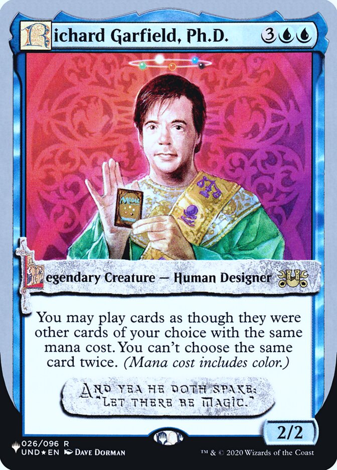 Richard Garfield, Ph.D. - Magic: The Gathering - MoxLand