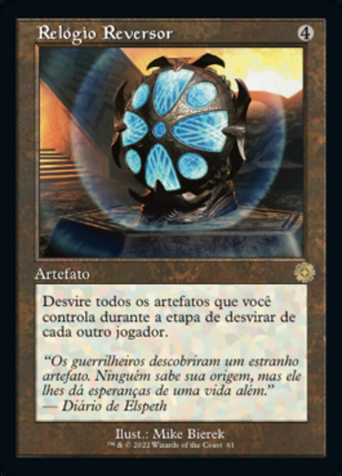 Relógio Reversor / Unwinding Clock - Magic: The Gathering - MoxLand