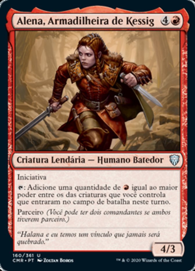 Alena, Armadilheira de Kessig / Alena, Kessig Trapper - Magic: The Gathering - MoxLand