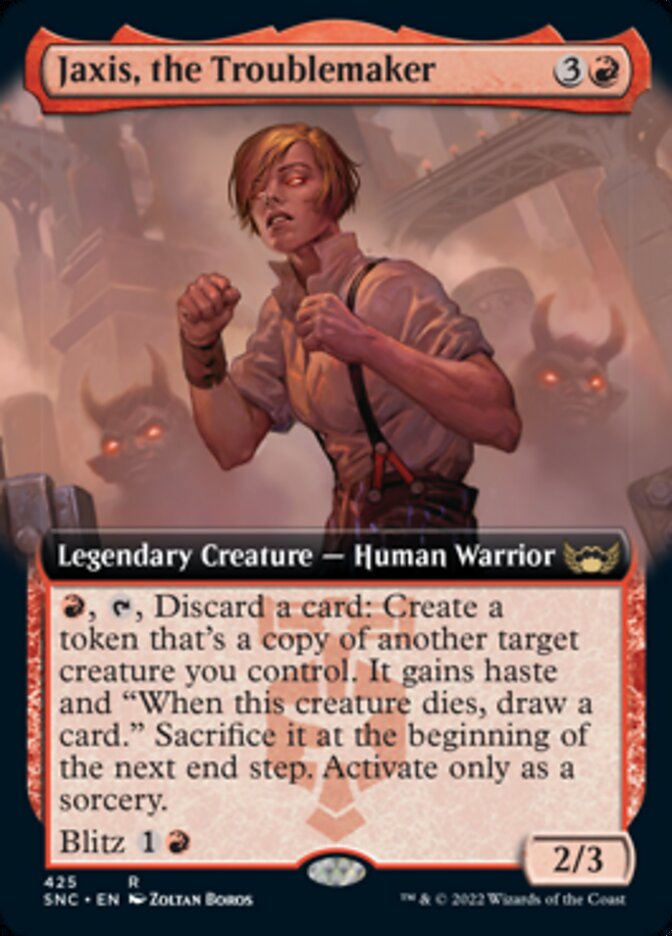 Jaxis, a Desordeira / Jaxis, the Troublemaker - Magic: The Gathering - MoxLand