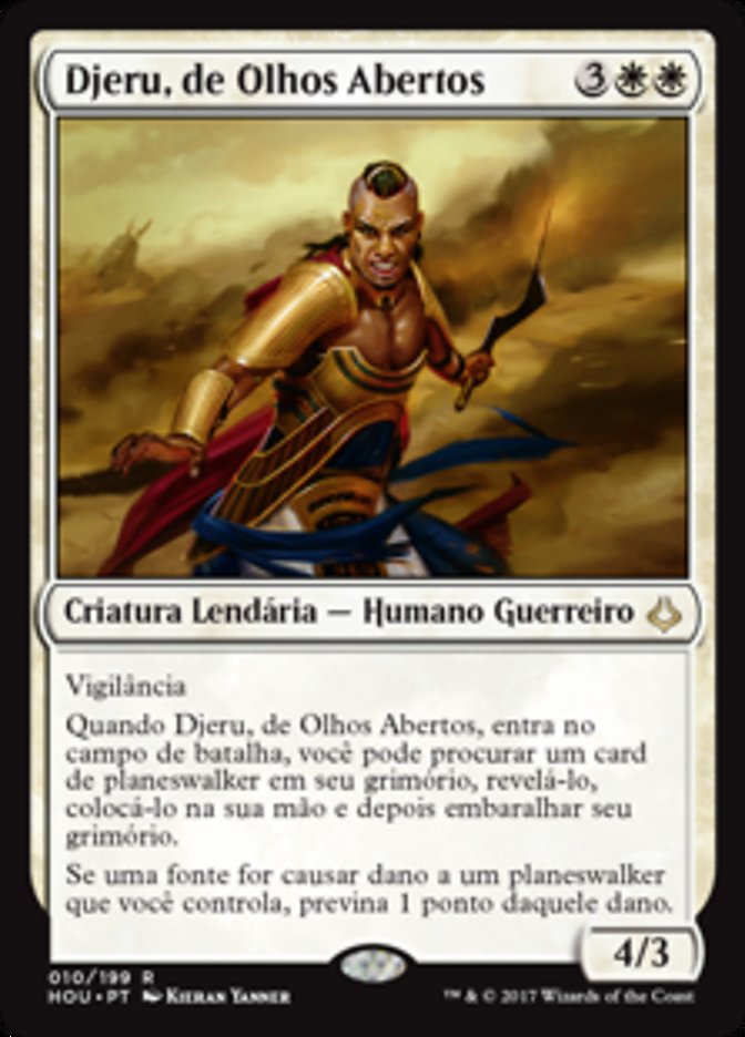 Djeru, de Olhos Abertos / Djeru, With Eyes Open - Magic: The Gathering - MoxLand