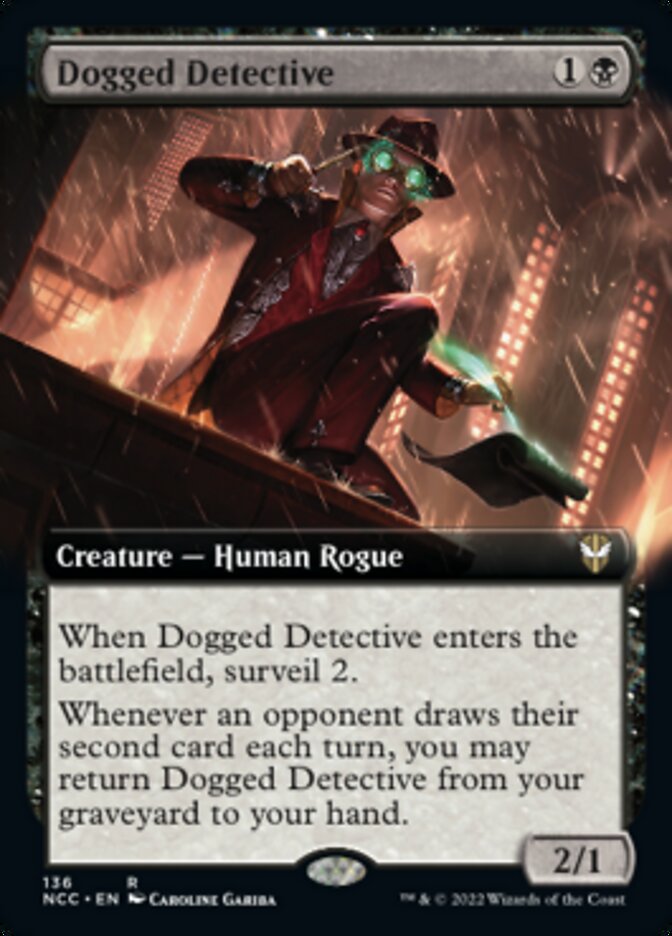 Detetive Obstinado / Dogged Detective - Magic: The Gathering - MoxLand