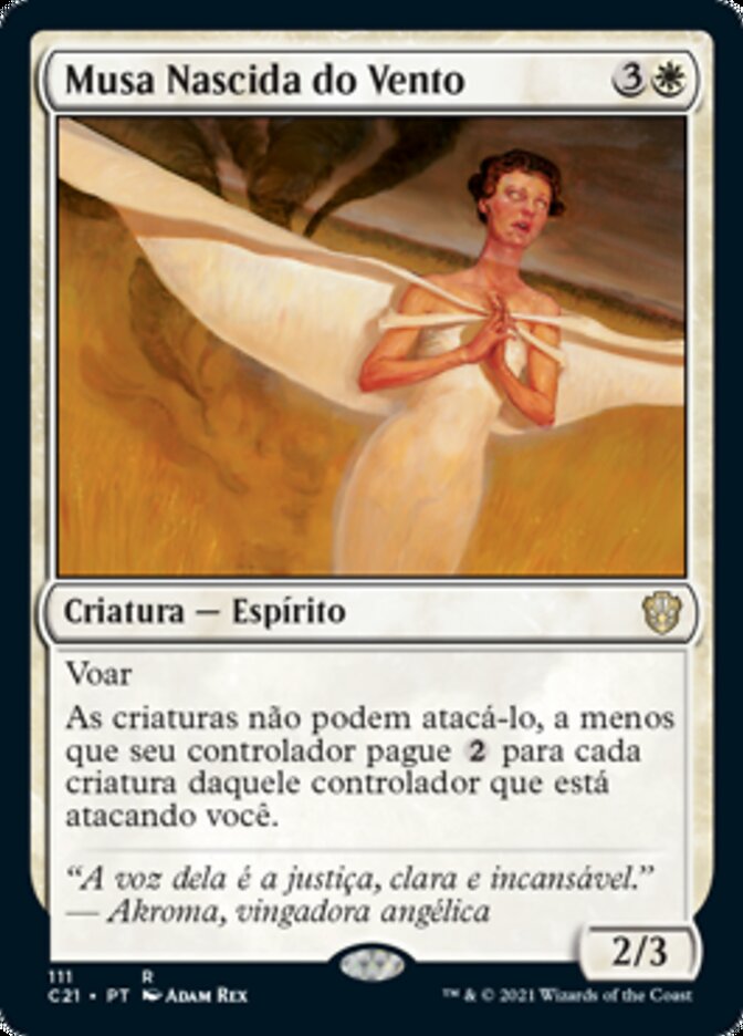 Musa Nascida do Vento / Windborn Muse - Magic: The Gathering - MoxLand