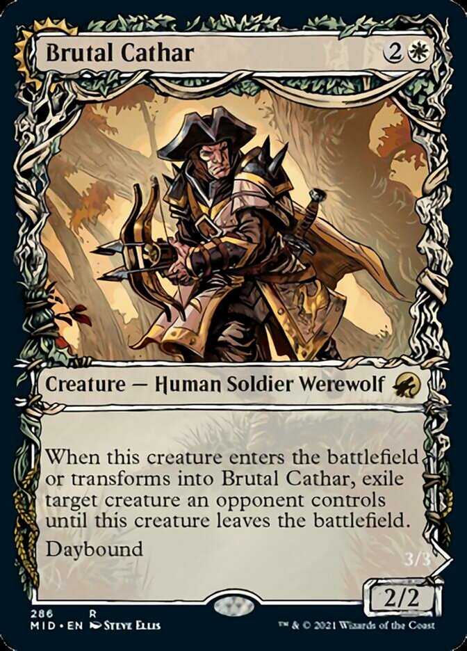 Cátaro Brutal / Brutal Cathar - Magic: The Gathering - MoxLand