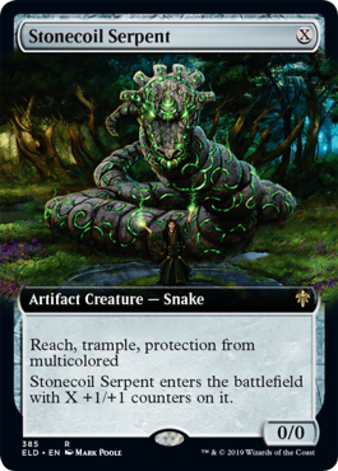 Serpente Litoespiral / Stonecoil Serpent - Magic: The Gathering - MoxLand