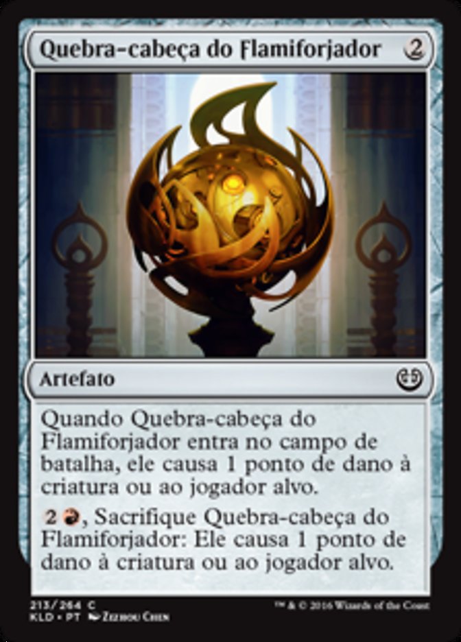 Quebra-cabeça do Flamiforjador / Fireforger's Puzzleknot - Magic: The Gathering - MoxLand