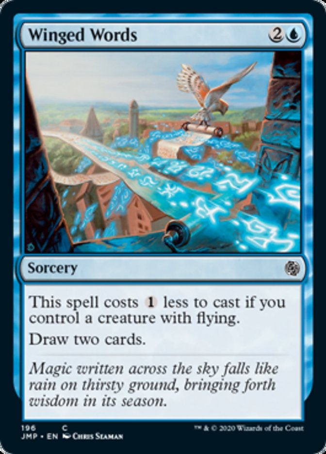 Palavras Aladas / Winged Words - Magic: The Gathering - MoxLand