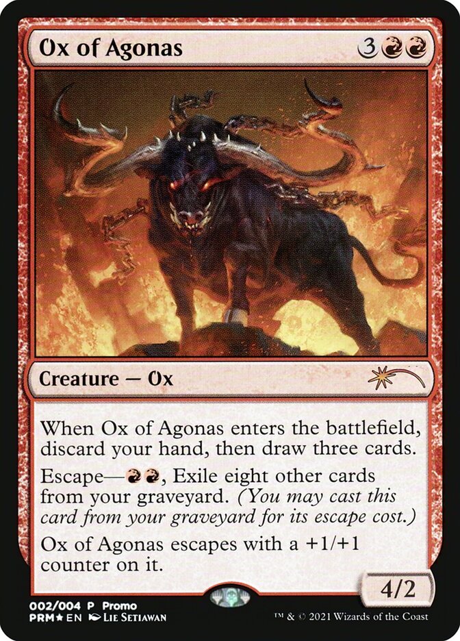 Boi de Agonas / Ox of Agonas - Magic: The Gathering - MoxLand