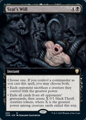 Vontade de Szat / Szat's Will - Magic: The Gathering - MoxLand