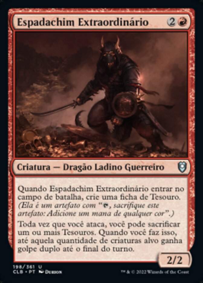 Espadachim Extraordinário / Swashbuckler Extraordinaire - Magic: The Gathering - MoxLand