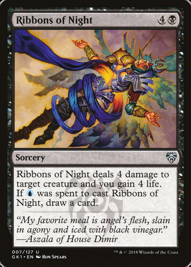 Fitas da Noite / Ribbons of Night - Magic: The Gathering - MoxLand