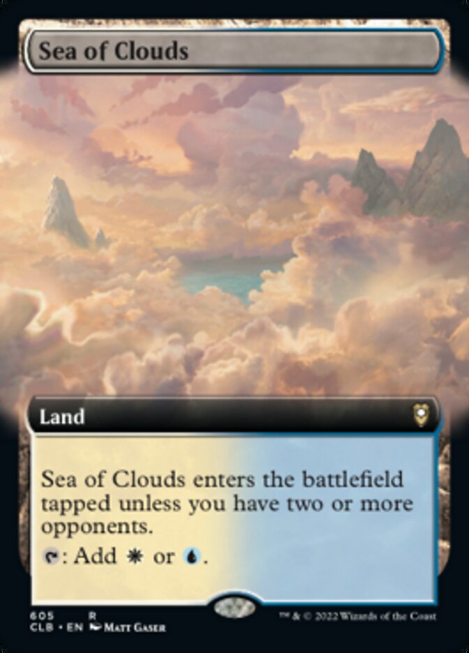 Mar de Nuvens / Sea of Clouds - Magic: The Gathering - MoxLand