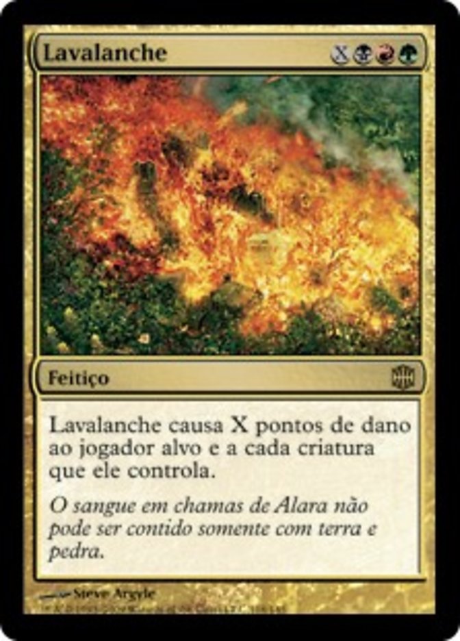 Lavalanche / Lavalanche - Magic: The Gathering - MoxLand