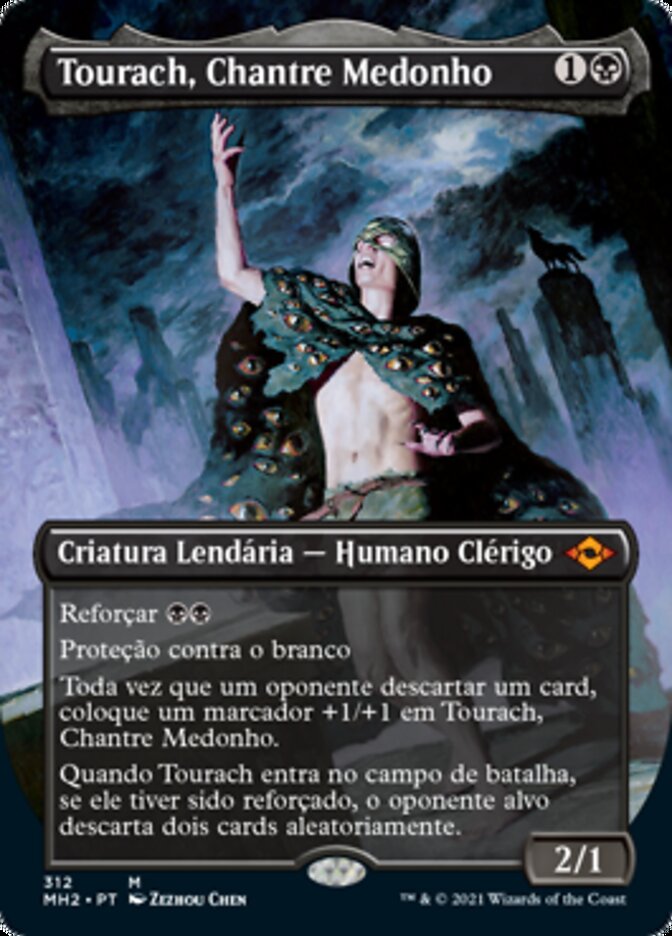 Tourach, Chantre Medonho / Tourach, Dread Cantor - Magic: The Gathering - MoxLand