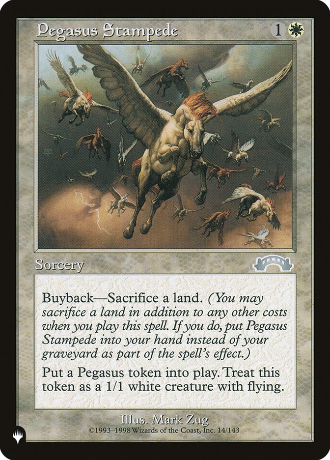 Estouro de Pégasos / Pegasus Stampede - Magic: The Gathering - MoxLand