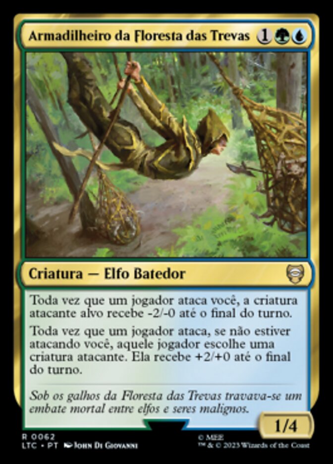 Armadilheiro da Floresta das Trevas / Mirkwood Trapper - Magic: The Gathering - MoxLand