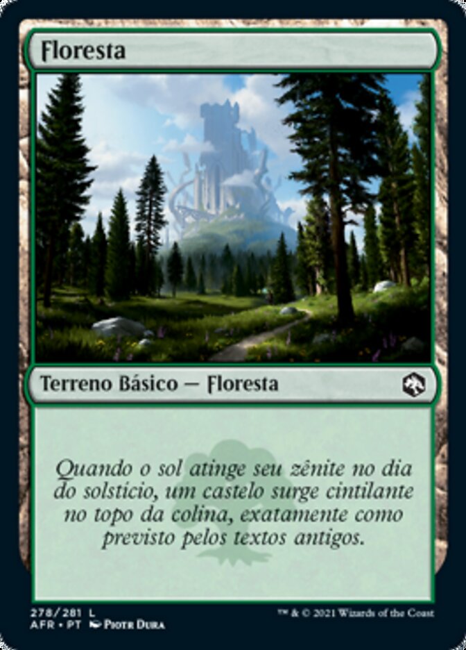 Floresta / Forest - Magic: The Gathering - MoxLand