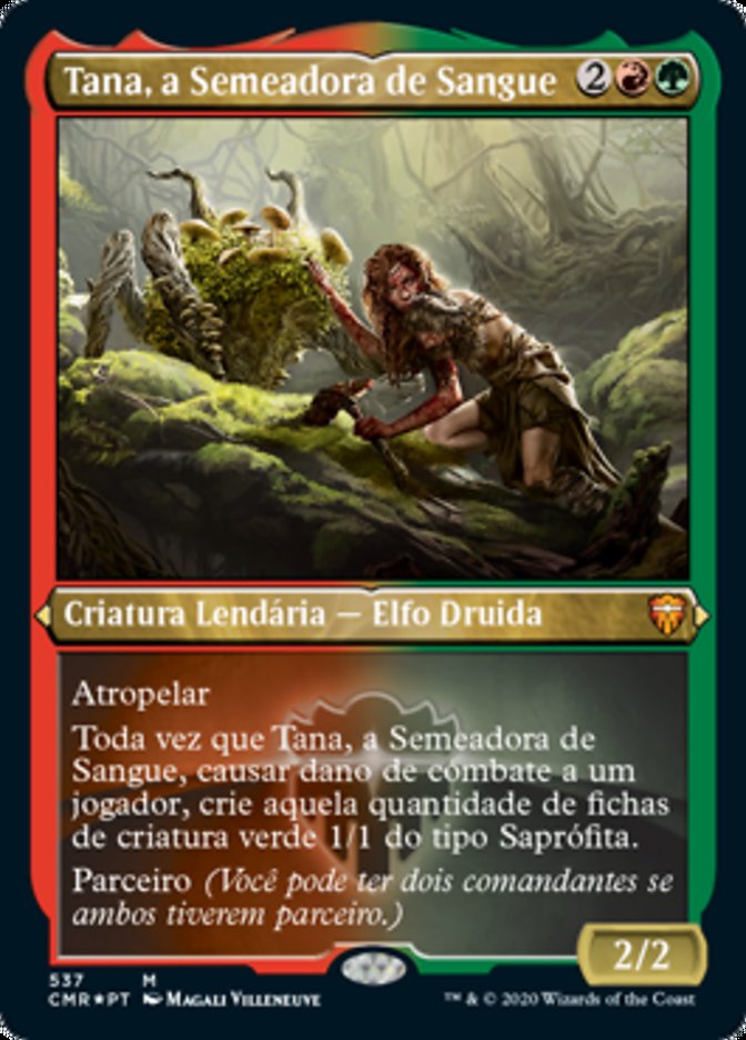 Tana, a Semeadora de Sangue / Tana, the Bloodsower - Magic: The Gathering - MoxLand