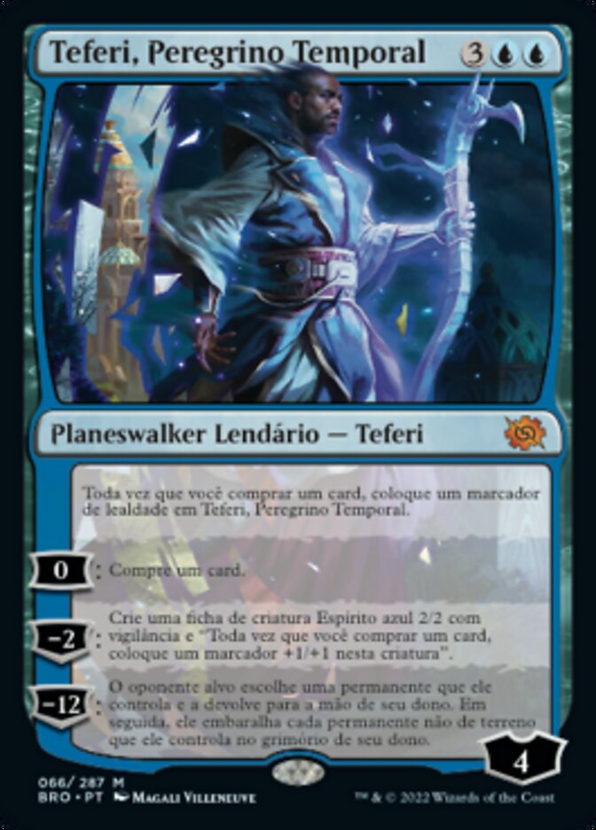 Teferi, Peregrino Temporal / Teferi, Temporal Pilgrim - Magic: The Gathering - MoxLand