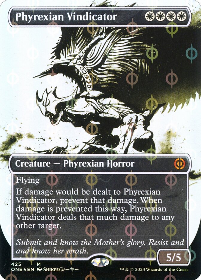 Vingadora Phyrexiana / Phyrexian Vindicator - Magic: The Gathering - MoxLand