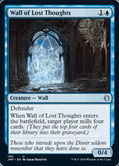 Barreira dos Pensamentos Perdidos / Wall of Lost Thoughts - Magic: The Gathering - MoxLand