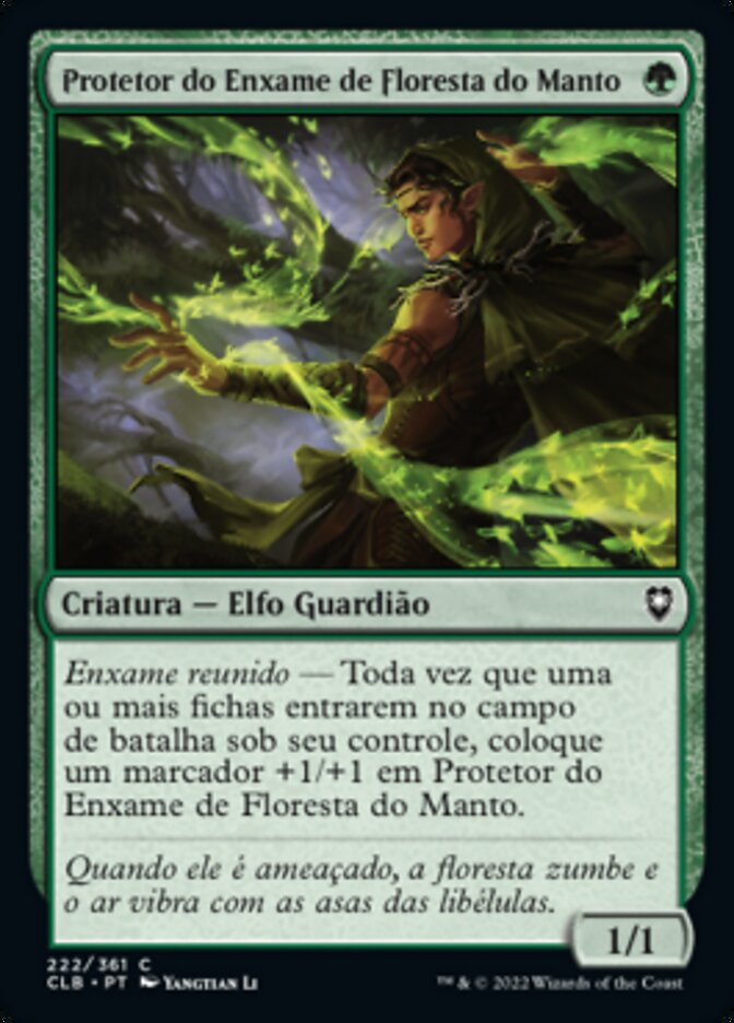 Protetor do Enxame de Floresta do Manto / Cloakwood Swarmkeeper - Magic: The Gathering - MoxLand