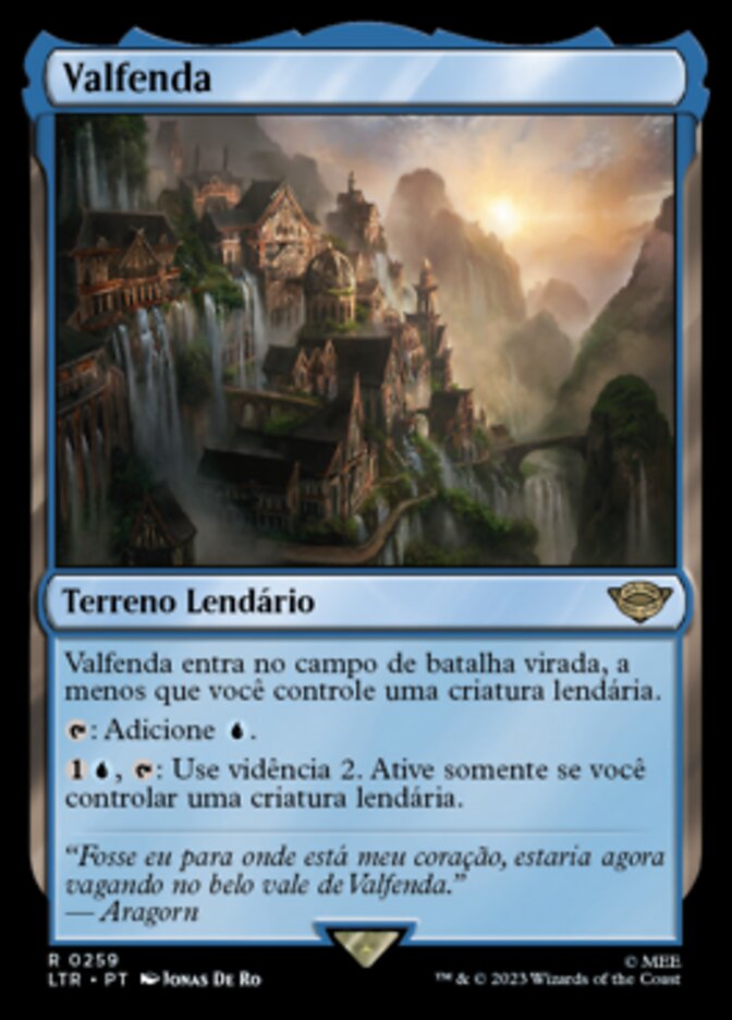 Valfenda / Rivendell - Magic: The Gathering - MoxLand