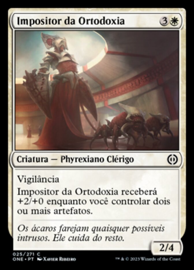 Impositor da Ortodoxia / Orthodoxy Enforcer - Magic: The Gathering - MoxLand