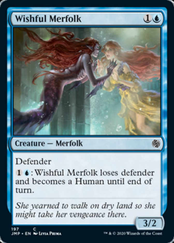 Tritã Desejosa / Wishful Merfolk - Magic: The Gathering - MoxLand