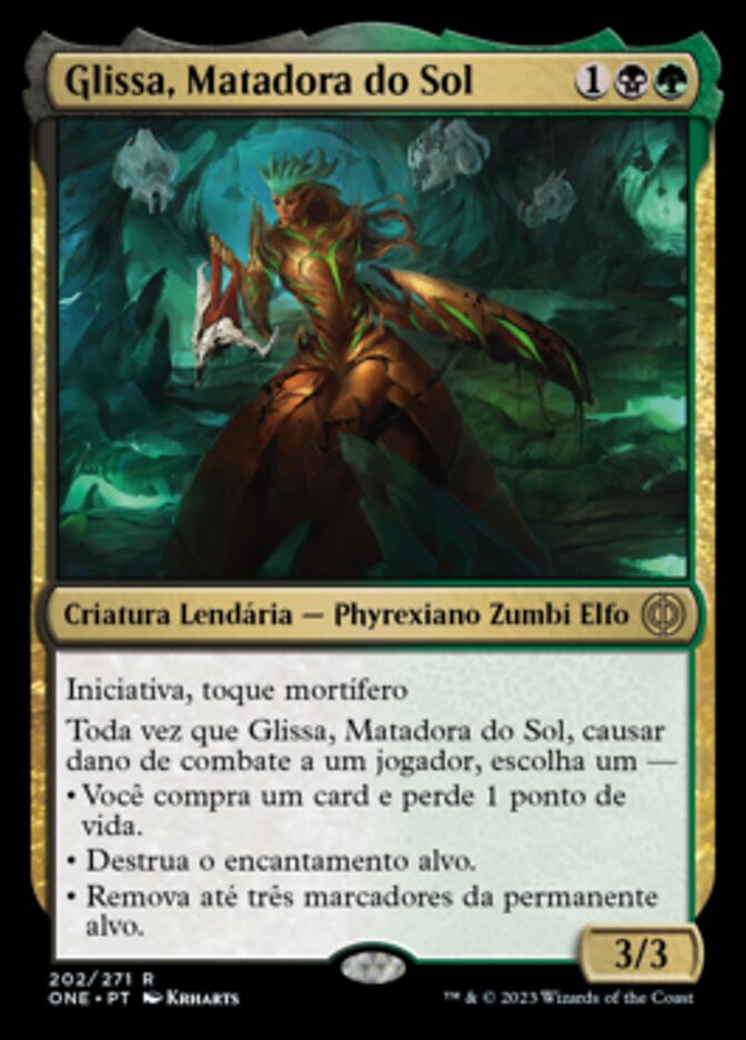 Glissa, Matadora do Sol / Glissa Sunslayer - Magic: The Gathering - MoxLand