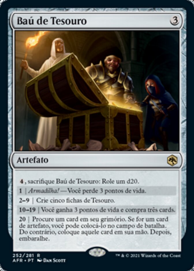 Baú de Tesouro / Treasure Chest - Magic: The Gathering - MoxLand