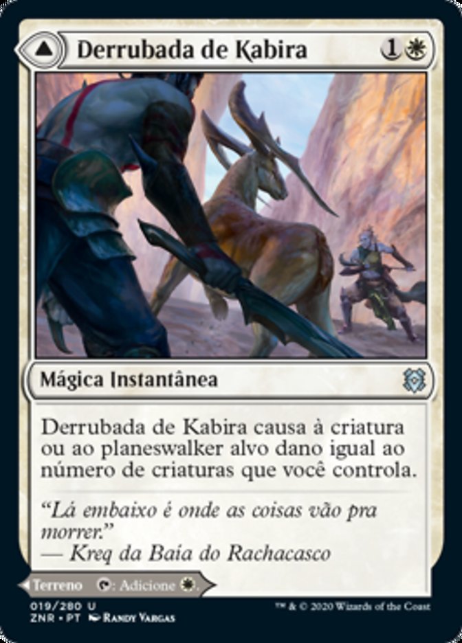 Derrubada de Kabira / Kabira Takedown - Magic: The Gathering - MoxLand