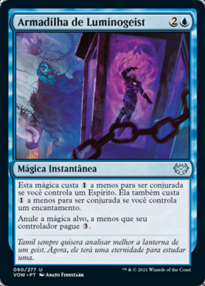 Armadilha de Luminogeist / Geistlight Snare - Magic: The Gathering - MoxLand