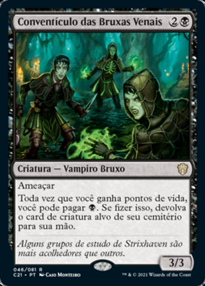 Conventículo das Bruxas Venais / Veinwitch Coven - Magic: The Gathering - MoxLand