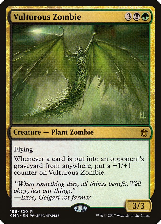 Zumbi Predador / Vulturous Zombie - Magic: The Gathering - MoxLand