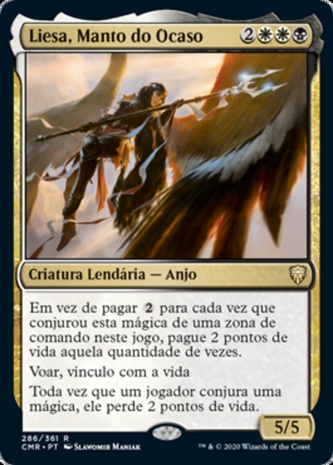 Liesa, Manto do Ocaso / Liesa, Shroud of Dusk - Magic: The Gathering - MoxLand