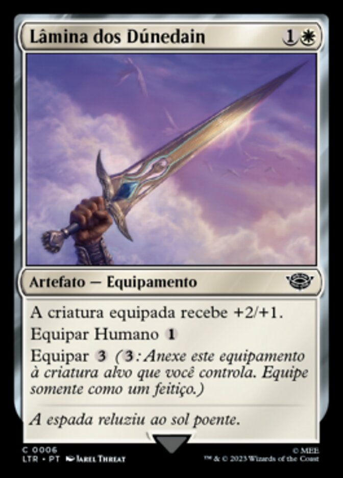 Lâmina dos Dúnedain / Dúnedain Blade - Magic: The Gathering - MoxLand