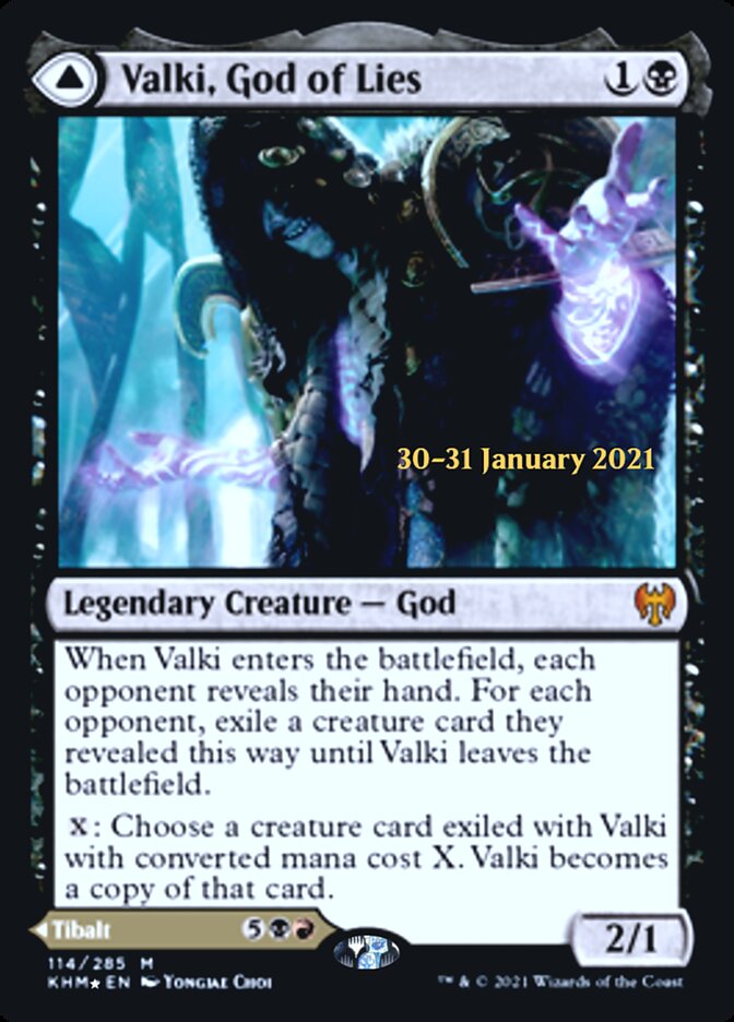 Valki, Deus das Mentiras / Valki, God of Lies - Magic: The Gathering - MoxLand