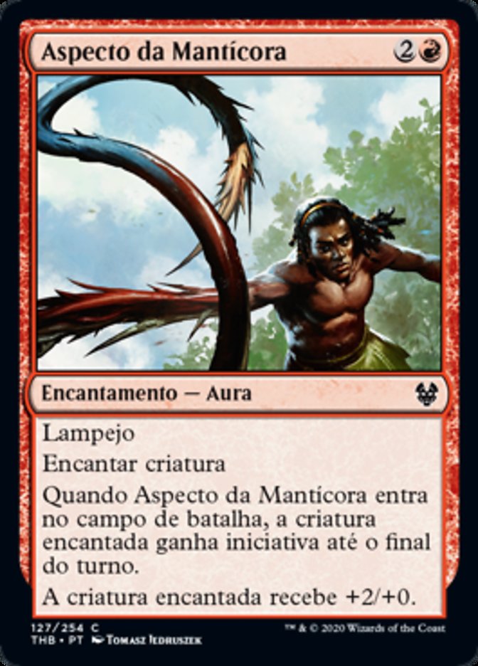 Aspecto da Mantícora / Aspect of Manticore - Magic: The Gathering - MoxLand