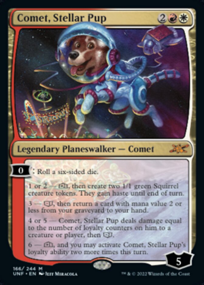 Comet, Stellar Pup - Magic: The Gathering - MoxLand