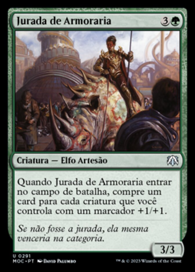 Jurada de Armoraria / Armorcraft Judge - Magic: The Gathering - MoxLand