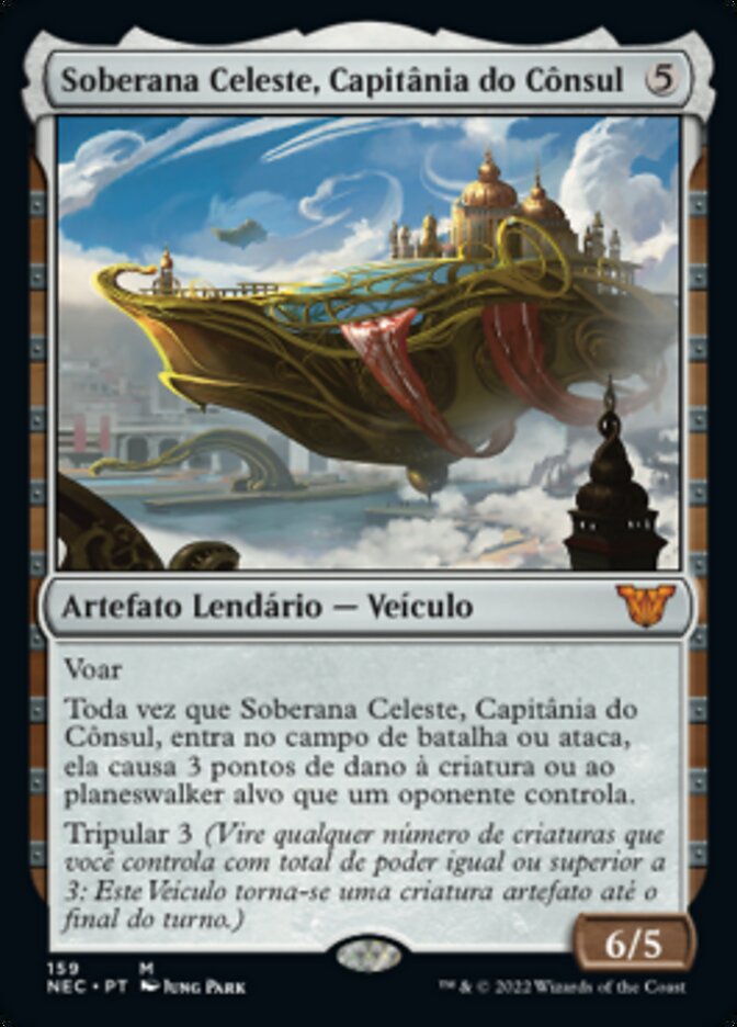 Soberana Celeste, Capitânia do Cônsul / Skysovereign, Consul Flagship - Magic: The Gathering - MoxLand