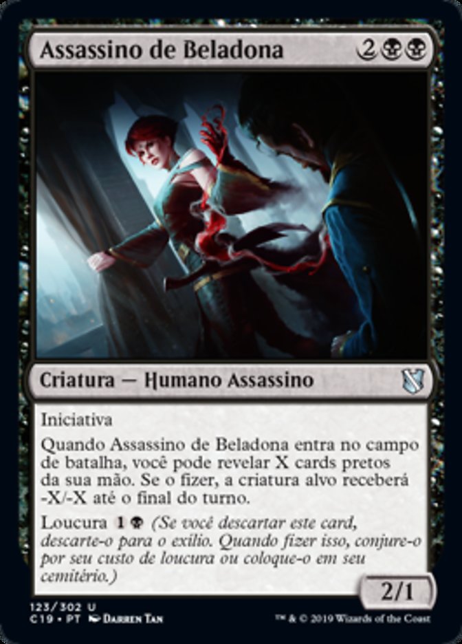 Assassino de Beladona / Nightshade Assassin - Magic: The Gathering - MoxLand