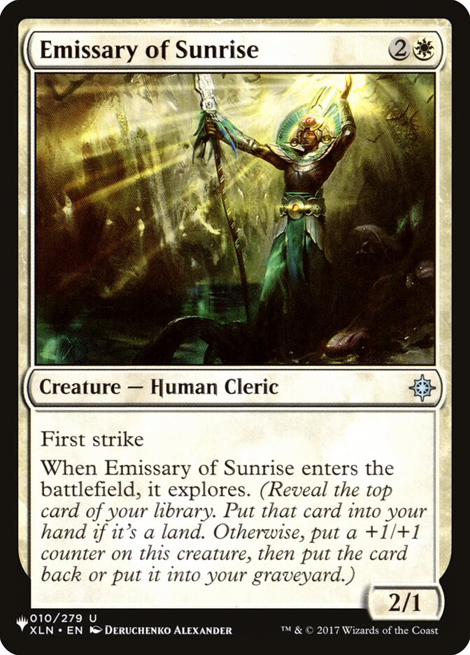 Emissário da Aurora / Emissary of Sunrise - Magic: The Gathering - MoxLand