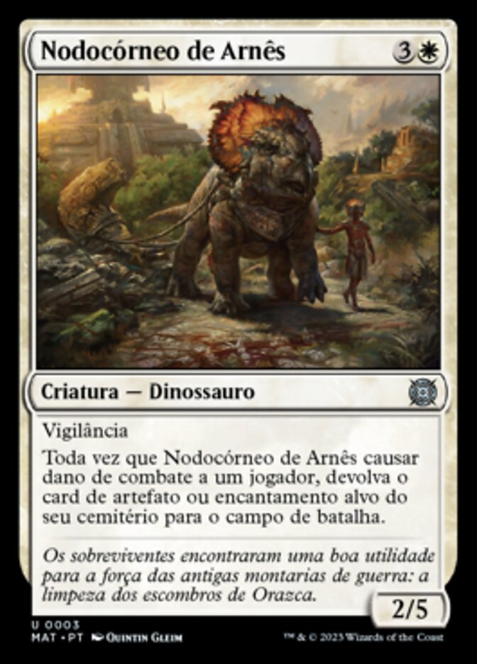 Nodocórneo de Arnês / Harnessed Snubhorn - Magic: The Gathering - MoxLand