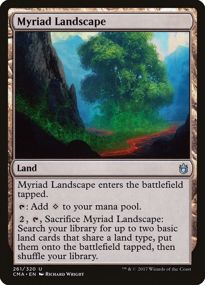 Paisagem Infinita / Myriad Landscape - Magic: The Gathering - MoxLand